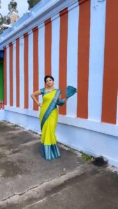 Pallavi Gowda Instagram - @sarees_by_siva