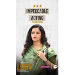 Pia Bajpiee Instagram - #lost #lostonzee5 @zee5 @zeestudiosofficial देख लो , अच्छी फ़िल्म है 😁