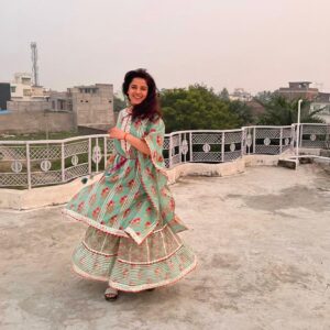 Pia Bajpiee Instagram - 🪔 #etawah #piabajpiee