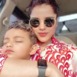 Pia Bajpiee Instagram – नयंश ❤️ #nephew #etawah #home