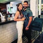 Pooja Jhaveri Instagram - Me telling him to pose for a candid picture 😂 and then he just aces it 😜 Swipe and tell me Which one is the real candid ? #candid #couplegoals #fakecandid #caughtinthemoment #missing #miami #miamidiaries #coupleshoot #goals