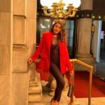 Pooja Jhaveri Instagram - Swipe 👉 to see how I layered the look 🥶 Bodysuit : @bardot Blazer : @inc_rtw Long coat : @forever21 Handbag : @zara Pumps : @csiriano #outfitinspiration #fashionstyle #fashionista #outfitinspiration #hotoutfit #blackoutfit #cocktaildress #blazer #outfitinspo #fashiondesigner #fashionstyle #styleinspo #styleblogger #newyork #newyorkcity New York City