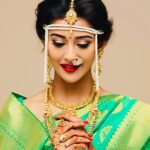Pooja Jhaveri Instagram - NOT MARRIED YET !! 10 out of the 1000 times I played #bride before I actually become 1 !! Swipe left to see how I am shopping currently 🤦🏻‍♀️ So lucky to have adorned almost all ethnicity bridal looks #gujarati #marathi #punjabi #southindian #christian #muslim #bengali #bride #bridetobe #bridesmaids #sabyasachibride #taruntahiliani #bridalwear #allthingsbridal #bridegroom