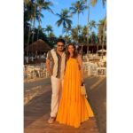 Pooja Salvi Instagram - A perfect sundowner with my ❤️ . . . . . . . #thalassamorjim #morjimbeach #sundowner #withmylove #lifeisperfect #gratitude