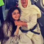 Poonam Kaur Instagram - reminded me of my #dadi and #nani #justblessings #100notout