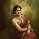 Pragya Nagra Instagram - Recreating the timeless elegance of Raja Ravi Varma's masterpieces, with a touch of today. Presenting the beautiful @pragyanagra in this digital art.✨ Designed by @jayprints #midjourney #aiartcommunity #generativeart #futuristic #midjourneyart #aiartwork #aiart #thegraphicsprOject #d_expo #portrait #kerala #india #love #tamil #women #saree #indianbride #indianculture #indianactress #tamilactress #odissi #bharatanatyam #classicaldance