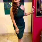Preeti Jhangiani Instagram - Woh there mere ishq ka.. #sunidhichauhan you gem ❤️ Thank you @mouktika_style and @swarupabhagavatula for this emerald beauty ❤️