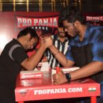 Preeti Jhangiani Instagram - Thank you to the members of the Press for all your support and love for the @propanjaleague ! What a fun press meet this was ! Congratulations to the sporting members of the press who tried their hand on the table and special congrats to those who managed to win! Thanks to our super athletes @tawheed_shaikh.pro_armwrestler @harshitpoojary07 for showing us how it’s done ! Super excited to see this LIVE only on @sonysportsnetwork 28 th July Onwards 7pm to 9pm! @dabasparvin @nevillebastiano @lucifers_passion @wordsworkpr @nehamr Outfit Courtesy: @swarupabhagavatula @mouktika_style