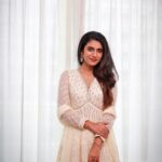Priya Varrier Instagram - 🕊️ Wearing: @kalkifashion Styling: @styledbysmiji Jewellery: @osvagindia HMU: @makeupbysanashaheen Photography: @ullas_cinematographer PR: @mintandmilkpr