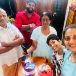 Priyanka Nair Instagram - Thank you so much to my Parents ,Ajesh ,Malu and my Appu for showering me in love on this special day and creating a day of memories 🤗♥️ @priyada_nair miss youuu @wolfshed.in #birthday #priyankanair #familytime #home Home