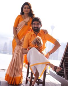 Priyanka Nalkari Instagram - #we #family #wifey #pandu #photoshoot