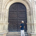 Priyanshu Painyuli Instagram - I love Big Doors. It helps you make a big entrance. I didn’t enter. Couldn’t find the bell to ring. #doorsofspain #spain #travel