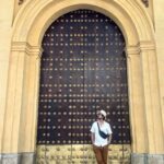 Priyanshu Painyuli Instagram - I love Big Doors. It helps you make a big entrance. I didn’t enter. Couldn’t find the bell to ring. #doorsofspain #spain #travel