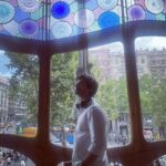 Priyanshu Painyuli Instagram - Oh God Mr. Gaudi and his designs and colours and this #barcelonacity is just love ❤️ #antonigaudi #barcelonaspain #spain🇪🇸