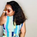 Rachana Narayanankutty Instagram - COLOURED! PC @devichandana82 Costume @vasudevan.arun #coloured #rachananarayanankutty #artist