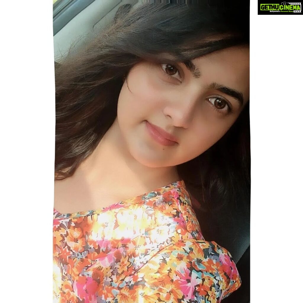 Radhika Preeti Instagram - 🌸💓 #radhikapreethi #radhi #rp #selfie #selflove #positivity BEML Nagar, KGF