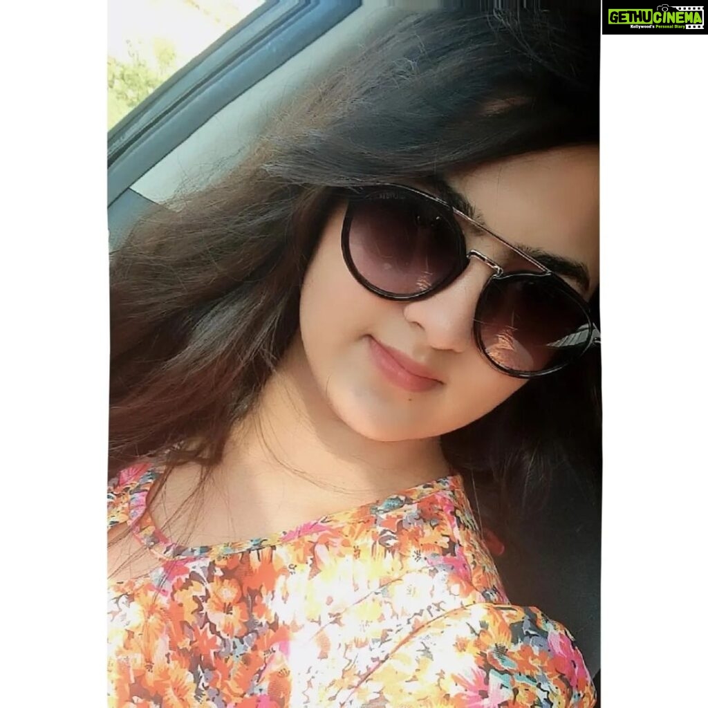 Radhika Preeti Instagram - 🌸💓 #radhikapreethi #radhi #rp #selfie #selflove #positivity BEML Nagar, KGF