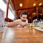 Raghav Juyal Instagram - बारिश , बरसात , और green tea Rajpur Road ,Dheradun