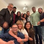 Ranjini Haridas Instagram - The weekend gang!!!💃💃💃 Bringing in @angusjoedavid ‘s birthday in Dubai and the people that made it memorable ❤️ @sharathpulimood @josephdominic39 @nivinraj4 @priyankarose_ @savvymenon @ranjith_me @suji83 @vallisgardens @amarasmummy @abhibasskoffee #birthdaycelebrations #dubaidiaries #weekendvibes #friends #fun