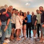 Ranjini Haridas Instagram - The weekend gang!!!💃💃💃 Bringing in @angusjoedavid ‘s birthday in Dubai and the people that made it memorable ❤️ @sharathpulimood @josephdominic39 @nivinraj4 @priyankarose_ @savvymenon @ranjith_me @suji83 @vallisgardens @amarasmummy @abhibasskoffee #birthdaycelebrations #dubaidiaries #weekendvibes #friends #fun
