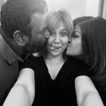 Ranjini Haridas Instagram - My tribe !❤️ @savvymenon @ranjith_me #dubaidiaries #friendsforever #saturdaynight #letsdothis
