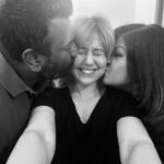 Ranjini Haridas Instagram - My tribe !❤️ @savvymenon @ranjith_me #dubaidiaries #friendsforever #saturdaynight #letsdothis