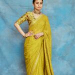 Rasika Dugal Instagram - Mellow yellow 💛 Saree: @archanajaju.in Jewellery: @shriparamanijewels HMU: @mayura_makeup_hair Styling: @who_wore_what_when 📸: @chandrahas_prabhu