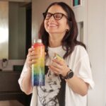 Rasika Dugal Instagram - Stay happy and hydrated and live with pride 🌈 #PrideMonth #PrideMonth2023 #LoveIsLove