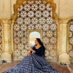 Rebecca Santhosh Instagram - Amber fort ✨ . . . Costume: @bybbecca Amber Fort, Pink City, Rajastan