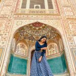 Rebecca Santhosh Instagram - Jaipur 📍 . . . Costume : @bybbecca Amber Fort, Pink City, Rajastan