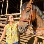 Reshma Rathore Instagram - #HorseLove 🤎🐎 #reshmarathore