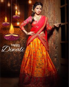 Reshma Rathore Instagram - May this festival of lights be a festival of joy for us and wishing that the glow of diyas light our path towards progress and continued success . #HAPPYDIWALI everybody 💥💐😊🙏