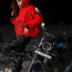 Rhea Chakraborty Instagram - Humility, Humanity, Hope and Hunger.♥️ #rhenew @mtvroadies @mtvindia Styling : @theanisha ( assisted by @bhavnaaaaa.r @xrishikax ) Makeup and 📸: @makeupbyrishabk Hair : @kimberlyychu Jacket : @_huemn Pants : @freakinsindia @viralmantra