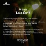 Rima Kallingal Instagram - LOST , a dance workshop by @labyrinth.collective . Announcing the September edition of movement club in collaboration with @kadhaa.official