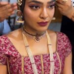 Rima Kallingal Instagram - Calm within the chaos in your head. The two seconds that Fidha @themakeupbox.in got me to sit still.