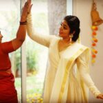 Rima Kallingal Instagram - Same day! Different moods. At Onamamangam💃😍 @mamangamindia