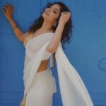 Rima Kallingal Instagram - Grecian for a day. Photographed: @jaisonmadany Saree: @pranaahbypoornimaindrajith HMU: @zara___makeover Styled: @sandra_resmi Earrings: @keyaa_by_kartika