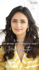 Roshni Chopra Instagram - Ad | 💆🏻‍♀️ Hair loss due to stress is real !! Here’s a Super effective Ayurvedic hair growth massage (save and try )with the amazing Indulekha Bhringa Hair Oil, which has actually worked to stop hairfall and lead to new hair growth . Right from the first use, I’ve seen visible changes in the past month.
With clinically proven results to grow new hair the @indulekha_care Bhringa Hair Oil is made with ayurvedic ingredients like Bringha and Bhrami, has given my hair a new life. Stay tuned for more ! 

 

#IndulekhaBringhaHairOil #IndulekhaPartner #IndulekhaHairOil #AyurvedicOil #Indulekha #haircare