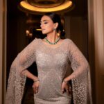 Roshni Chopra Instagram – Caption this ✨ ?
In and for @rohitgandhirahulkhanna at india couture week 
Jewels @karishma.joolry 
📸 @techjammer 
Hair @moryalalit 
Makeup @makeupbypriyanka2019 i