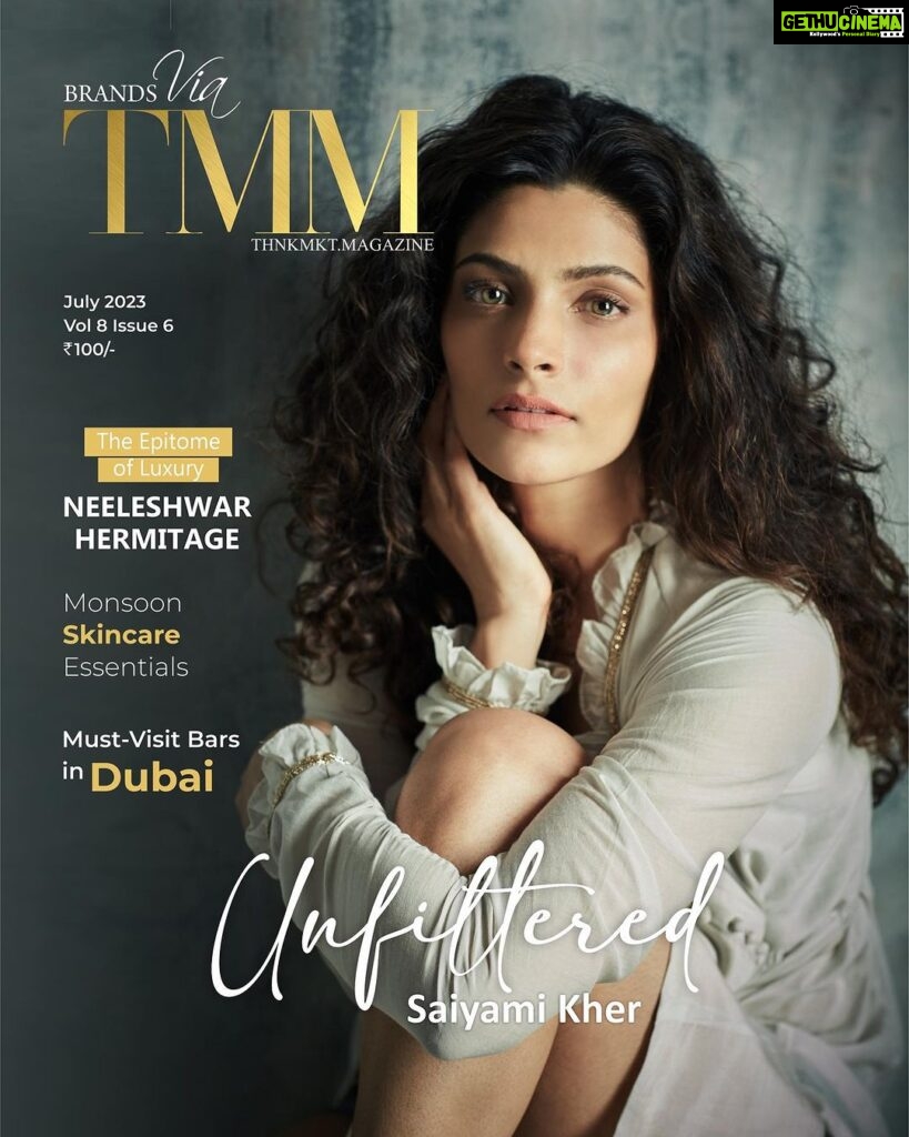 Saiyami Kher Instagram - Saiyami Kher, @saiyami  is all things courageous, diligent, and passionate as an actor, who believes in herself. Presenting the digital cover star for the month of July.  Also, the issue celebrates the future of the nation (kids), who are participating in the upcoming Hermann Gmeiner School Run @hermann_gmeiner_school_fbd curated by @sportzonindia on August 12. The noble initiative aims at creating health awareness and the importance of unity and togetherness. Credits: Publisher and CEO @faraz0511 Photographer @rohanshrestha Cover designed by @mukulrajofficial . . #tmm #tmmindia #magazine #lifestylemagazine #entertainment #fashion #lifestyle #luxury #travel #food