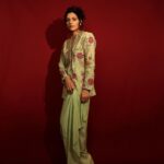 Saiyami Kher Instagram - Festive season In @kalkifashion @vaishaliagarwal_ @flowerchildbyshaheen @outhousejewellery Styled by @aeshy Assisted by @shriyakirdat Shot by @shrutisbagwe