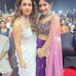 Sakshi Agarwal Instagram - What a pleasure night …meeting the magnanimous Actress #Nayanthara💕💕💕 . Such an angel - No words to describe her beauty- IN & OUT… 😍 @therowdypictures . Thank you @behindwoodsofficial ❤️ . Thank you team @savinidii_official @murugeshmakeup_hair @farhaa_makeupartist . #awardnight #behindwoods #nayanthara #ladysuperstar EVP Film City