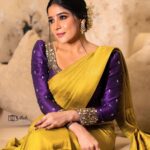 Sakshi Agarwal Instagram - Modesty is the highest elegance✨ . Styling : @beingstyl Outfits: Saree @thepallushop Blouse @_sayaanika_ Mua: @murugeshmakeup_hair Photography: @sathish_photography49 Accessories @fineshinejewels . #sareelove #sareefashion #sareeshoot #beauty #kollywood #kollywoodactress Chennai, India