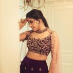 Sakshi Agarwal Instagram - Leaving a little sparkle✨ . @savinidii_official @savinidii_jewellery @murugeshmakeup_hair @farhaa_makeupartist @crackjackphotography . #lehengalove #prettygirlswag #sakshiagarwal #readytoslay Chennai, India