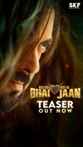 Salman Khan Instagram - Sahi ka hoga sahi, galat ka hoga galat, #KisiKaBhaiKisiKiJaanTeaser out now...

@venkateshdaggubati @hegdepooja @iamjaggubhai_  @bhumika_chawla_t @singhvijender #AbhimanyuSingh @raghavjuyal @thesiddharthnigam @jassie.gill @shehnaazgill @palaktiwarii @vinali_bhatnagar @farhadsamji @yoyohoneysingh @vmanikandandop @shamiraah28 @ravibasrur @realhimesh @sukhbir_singer @thisisdsp @thesajidwajid @payaldevofficial @amaal_mallik @skfilmsofficial @zeestudiosofficial @ZeeMusicCompany