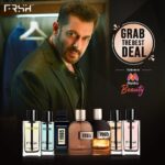 Salman Khan Instagram - Karo din ki shuruaat FRSH ke saath ! Grab the best deal at #Myntra @frshgrooming @myntra @myntrabeauty #FRSH #StayFRSH #perfumes #deodorants #salmankhan #freshness #fragranceformen