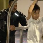 Salman Khan Instagram - Bache mujhe maamu bana rahe hain unko yeh nahin pata ki maamu cardio kar raha hai #iifa2023 @iifa
