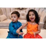 Sameera Sherief Instagram - Wrapped in Sibling Love! 💕 As a mother, witnessing the bond between my beautiful niece and son fills my heart with joy. On this Rakshabandhan, let's celebrate the caring hearts of all the siblings, the laughter they share, and the cherished moments that define their sibling relationship. They're not just each other's family, but forever friends. Use my code SAMEERARB50 to get discount ❤️ on @firstcryindia #firstcryrakhi23 #firstcrykirakhi #FussNowAtFirstcry #FirstcryIndia #Firstcry #collaboration #ShopAtFirstcry #FussyIsFantastic #rakshabandhan #Rakhi2023 #kidsethnicwear #brothersisterlove #Festive fashion