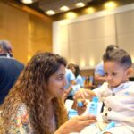 Sameera Sherief Instagram - It’s such a happy day for me. I had the incredible opportunity to attend the exclusive launch event of Parachute Advansed Baby. Attending the panel discussion with Pediatrician Dr. Amulya Mysore Marico’s Chief R&D Officer, Dr. Shilpa Vora, along with 50+moms was the highlight of the day. I learnt all about the main ingredient present in every product of the Parachute Advansed Baby range, i.e. 100% Virgin Coconut Oil, and its numerous benefits for baby’s growth and development. I also received a hamper from @parachuteadvansedbaby that included the entire range of doctor certified newborn safe products. Now that I am aware of how these products will contribute to baby’s height and weight gain and strengthening bones and muscles, I can’t wait to add these products to our daily routine. #ParachuteAdvansedBaby #Growbabygrow #launchevent #Babyproductrange #virgincoconutoil #Growthmilestone #babycarerange #BestBabyProducts