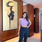 Samyuktha Shanmughanathan Instagram - Vacation work out 💕